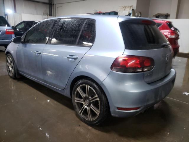 WVWDM7AJ8BW251645 - 2011 VOLKSWAGEN GOLF BLUE photo 2