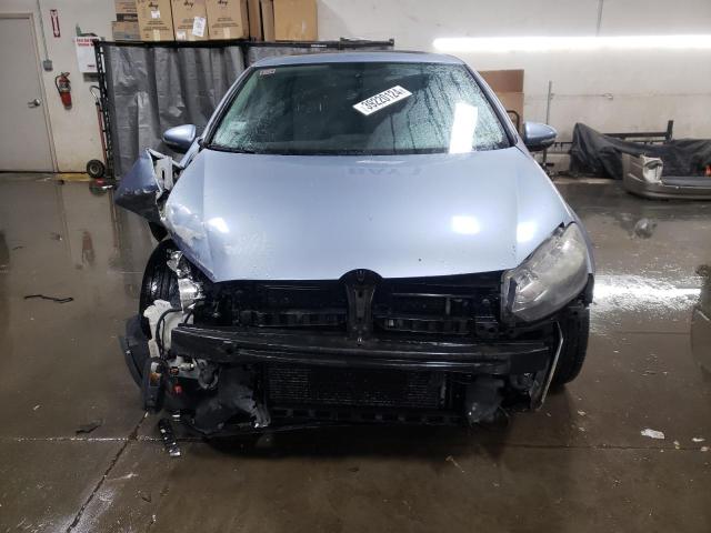 WVWDM7AJ8BW251645 - 2011 VOLKSWAGEN GOLF BLUE photo 5