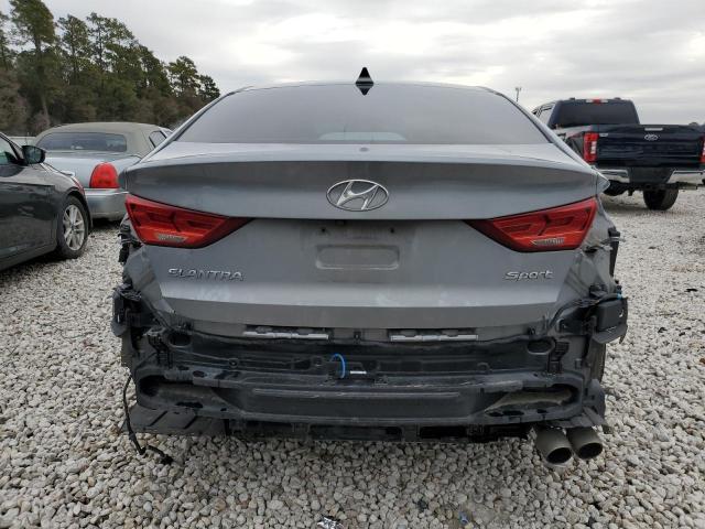 KMHD04LB4JU574497 - 2018 HYUNDAI ELANTRA SPORT CHARCOAL photo 6