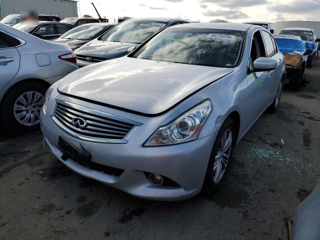 JN1CV6AP5FM500169 - 2015 INFINITI Q40 SILVER photo 1