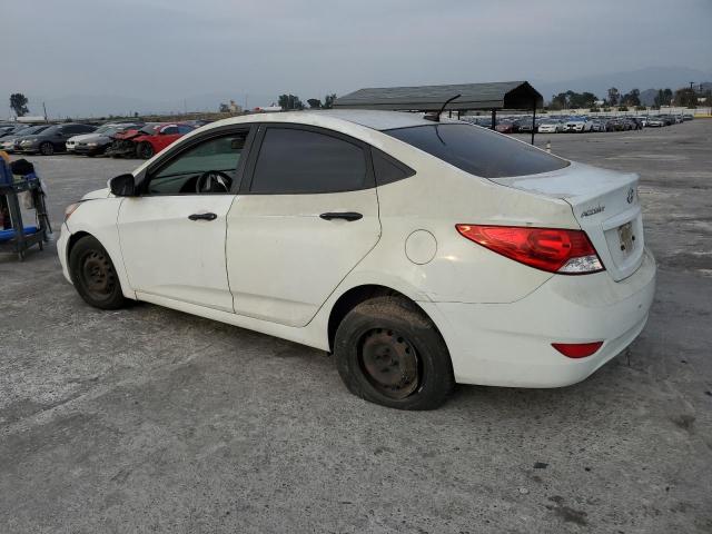 KMHCT4AE5CU064520 - 2012 HYUNDAI ACCENT GLS WHITE photo 2