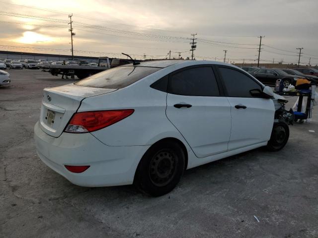 KMHCT4AE5CU064520 - 2012 HYUNDAI ACCENT GLS WHITE photo 3