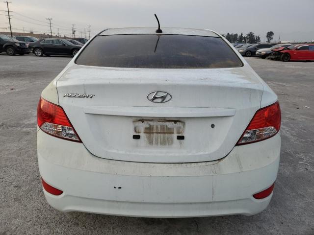 KMHCT4AE5CU064520 - 2012 HYUNDAI ACCENT GLS WHITE photo 6