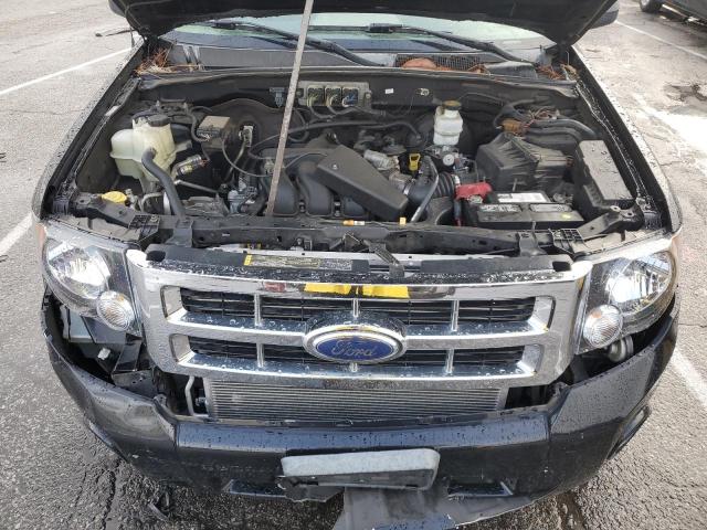 1FMCU03178KA37676 - 2008 FORD ESCAPE XLT BLACK photo 12