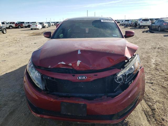 5XXGN4A76DG144630 - 2013 KIA OPTIMA EX RED photo 5