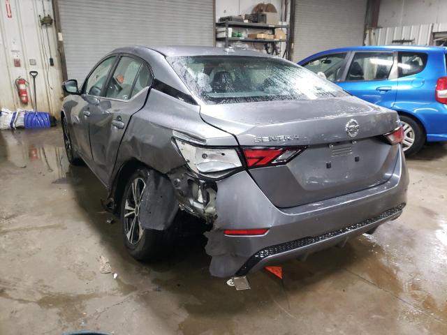 3N1AB8CV9PY267113 - 2023 NISSAN SENTRA SV GRAY photo 2