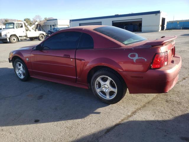 1FAFP40694F197261 - 2004 FORD MUSTANG RED photo 2