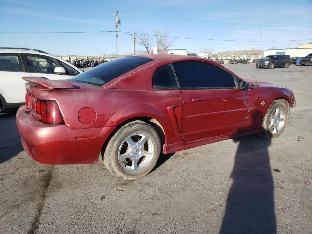 1FAFP40694F197261 - 2004 FORD MUSTANG RED photo 3