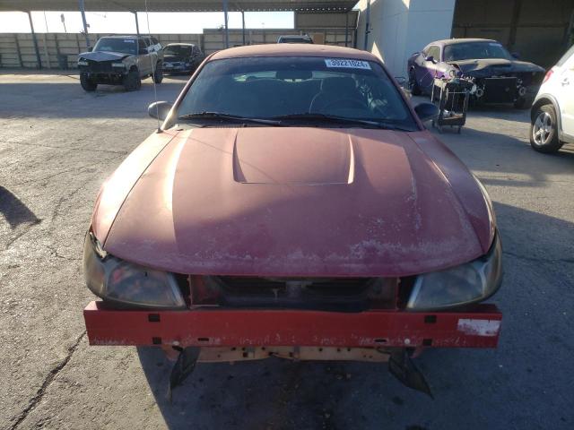 1FAFP40694F197261 - 2004 FORD MUSTANG RED photo 5