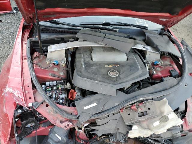 1G6DV1EP6D0150878 - 2013 CADILLAC CTS-V RED photo 11