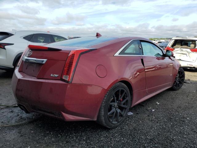 1G6DV1EP6D0150878 - 2013 CADILLAC CTS-V RED photo 3