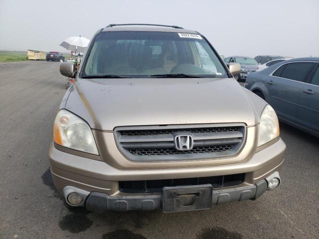 2HKYF18464H537236 - 2004 HONDA PILOT EX TAN photo 5