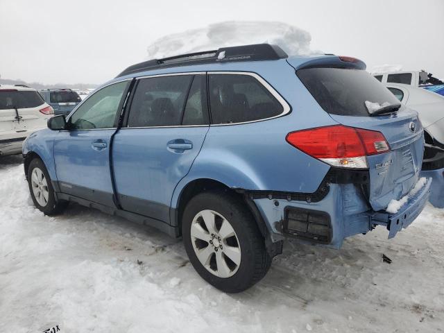 4S4BRBCCXA3346777 - 2010 SUBARU OUTBACK 2.5I PREMIUM BLUE photo 2