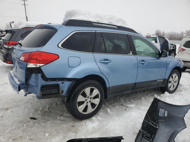 4S4BRBCCXA3346777 - 2010 SUBARU OUTBACK 2.5I PREMIUM BLUE photo 3