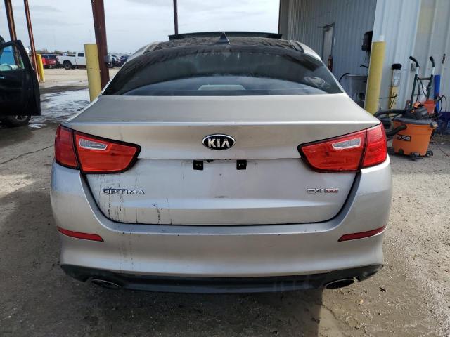 5XXGN4A7XEG339728 - 2014 KIA OPTIMA EX SILVER photo 6