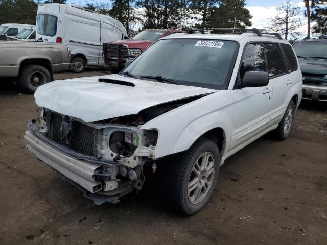 JF1SG69624H728124 - 2004 SUBARU FORESTER 2.5XT WHITE photo 1