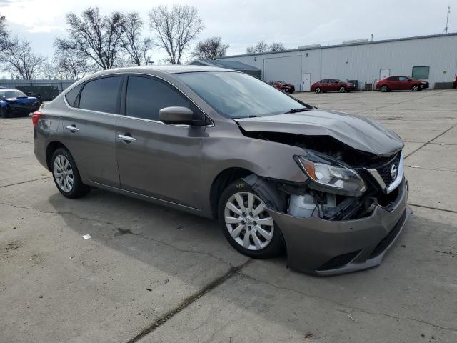 3N1AB7AP8GY225885 - 2016 NISSAN SENTRA S GRAY photo 4