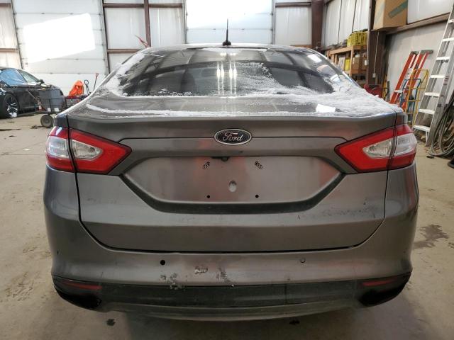 3FA6P0T9XDR180082 - 2013 FORD FUSION SE GRAY photo 6