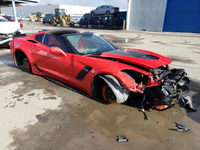 1G1YS2D61J5600966 - 2018 CHEVROLET CORVETTE Z06 2LZ RED photo 4