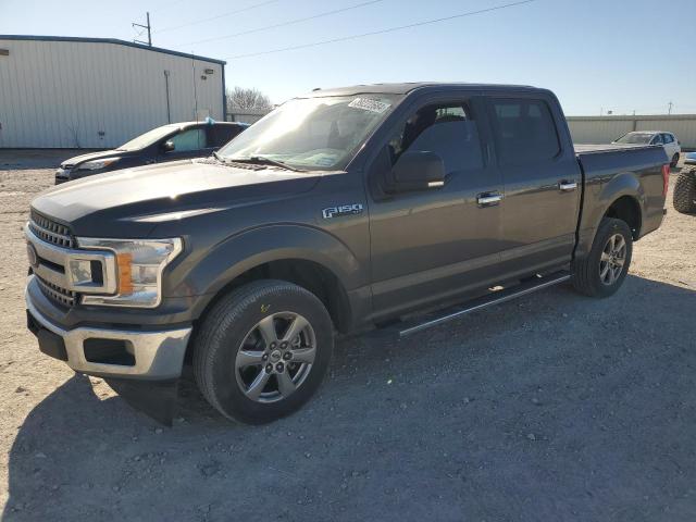 1FTEW1C57JKC33106 - 2018 FORD F150 SUPERCREW GRAY photo 1