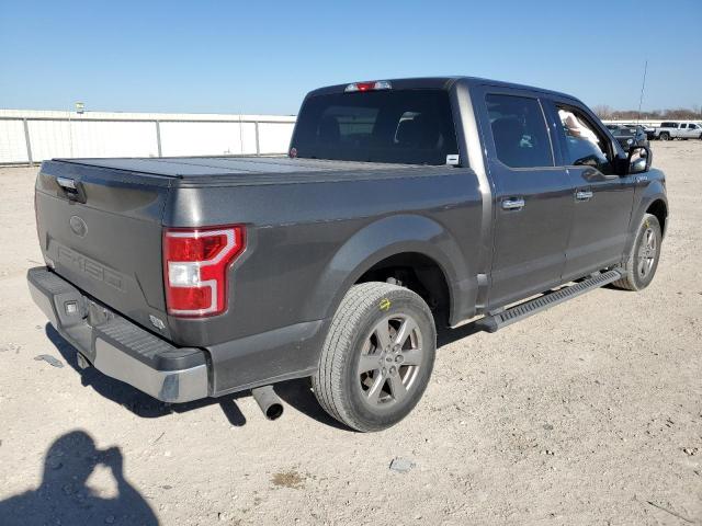 1FTEW1C57JKC33106 - 2018 FORD F150 SUPERCREW GRAY photo 3