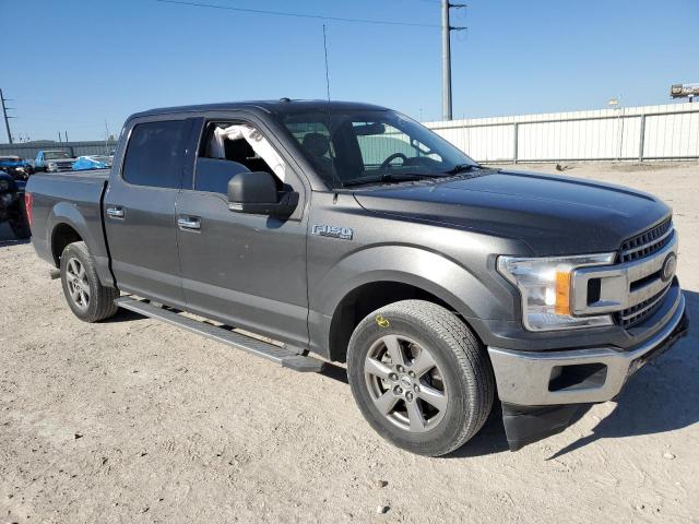 1FTEW1C57JKC33106 - 2018 FORD F150 SUPERCREW GRAY photo 4