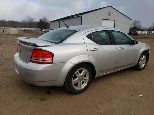 1B3LC56J68N298295 - 2008 DODGE AVENGER SXT SILVER photo 3