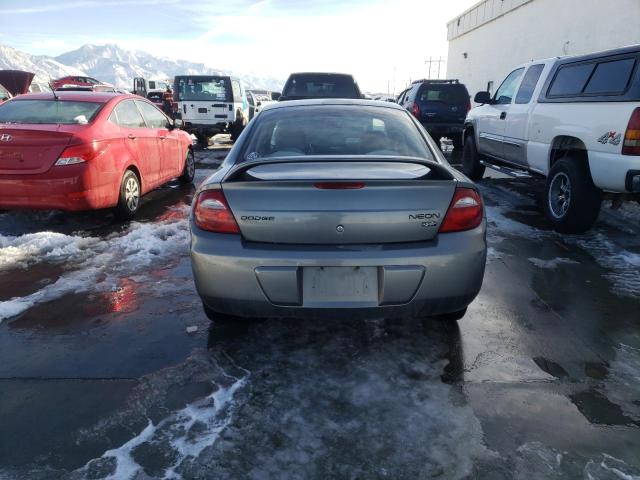 1B3ES56C85D277608 - 2005 DODGE NEON SXT GRAY photo 6