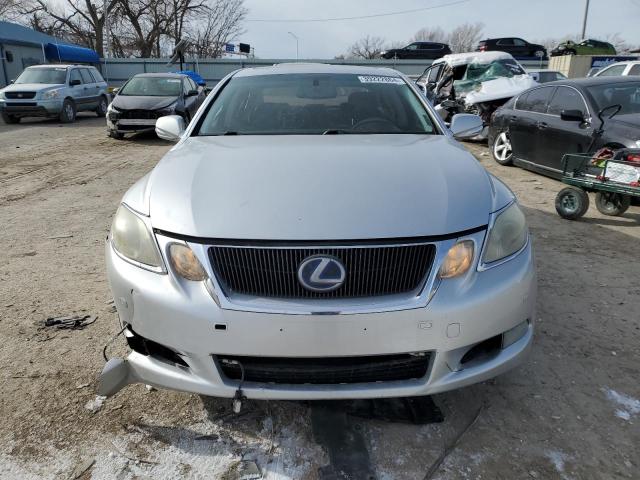 JTHBC96S185012345 - 2008 LEXUS GS 450H SILVER photo 5