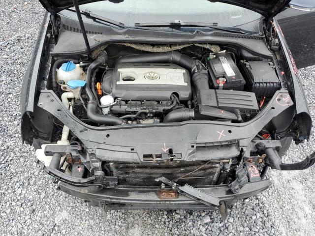 3VWRA71K08M196752 - 2008 VOLKSWAGEN JETTA WOLFSBURG 黑色 照片 11