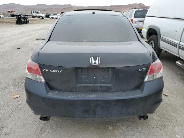 1HGCP36898A035876 - 2008 HONDA ACCORD EXL BLACK photo 6