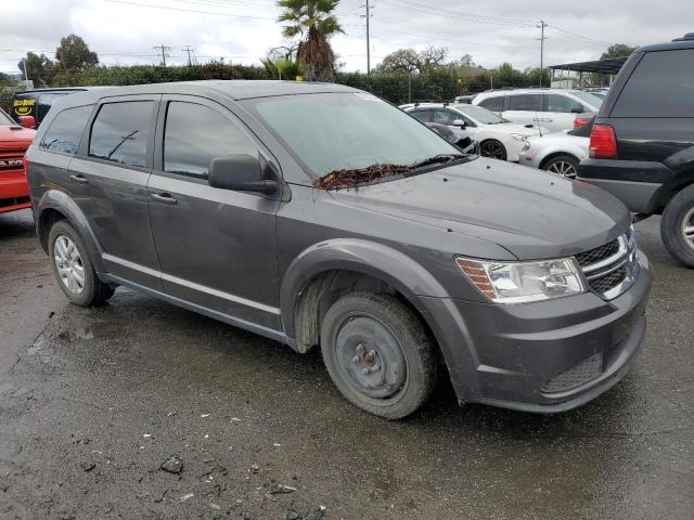 3C4PDCAB3ET170402 - 2014 DODGE JOURNEY SE GRAY photo 4