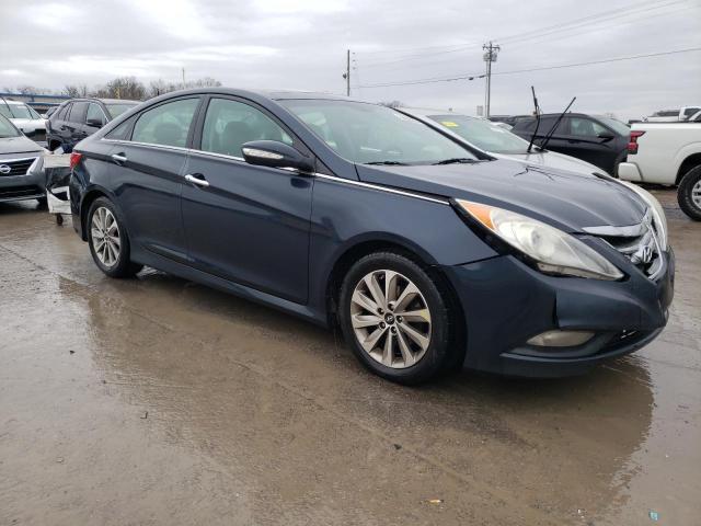 5NPEC4AC1EH825083 - 2014 HYUNDAI SONATA SE BLUE photo 4