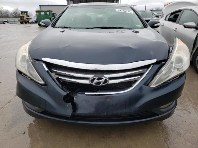 5NPEC4AC1EH825083 - 2014 HYUNDAI SONATA SE BLUE photo 5