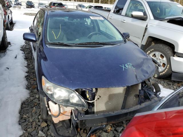 2T1BU4EE6DC030267 - 2013 TOYOTA COROLLA BASE BLUE photo 5