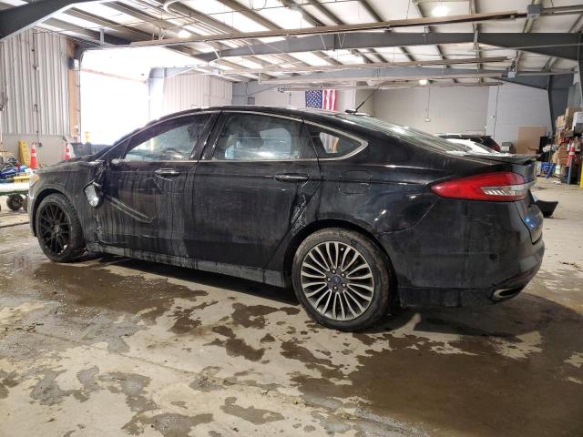 3FA6P0D99HR173483 - 2017 FORD FUSION TITANIUM BLACK photo 2