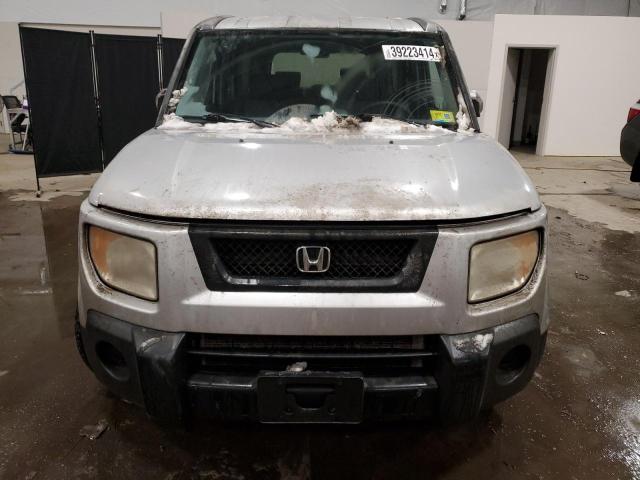 5J6YH28776L020515 - 2006 HONDA ELEMENT EX SILVER photo 5