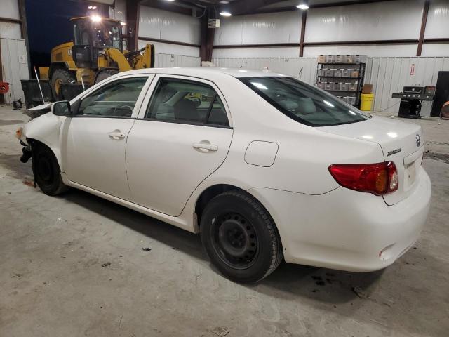 JTDBL40E89J017364 - 2009 TOYOTA COROLLA BASE WHITE photo 2