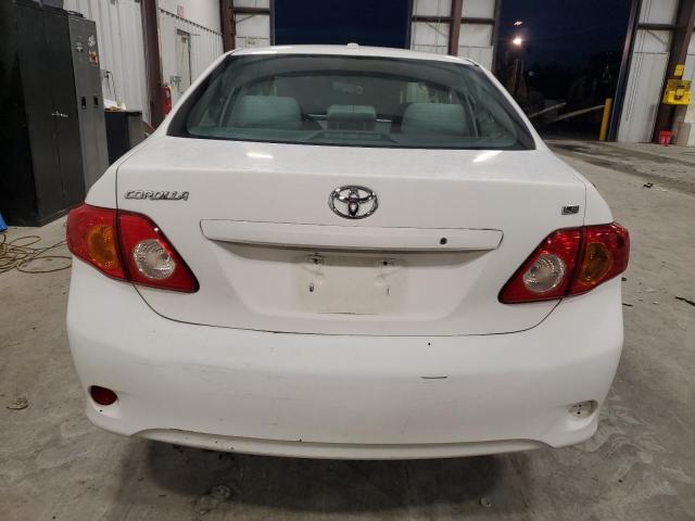 JTDBL40E89J017364 - 2009 TOYOTA COROLLA BASE WHITE photo 6