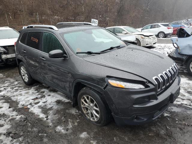 1C4PJMCB5FW614810 - 2015 JEEP CHEROKEE LATITUDE GRAY photo 4