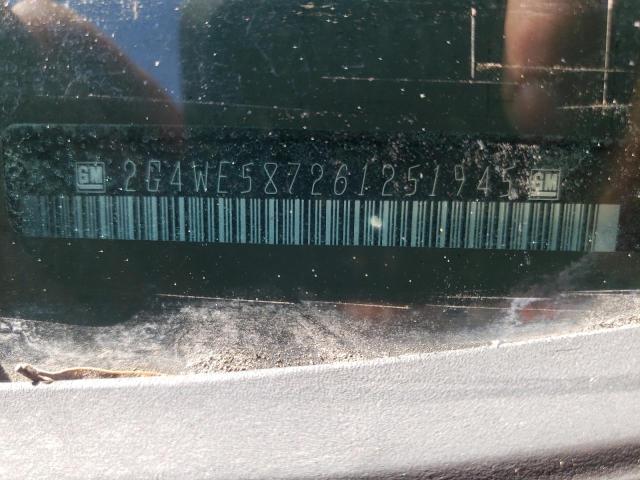 2G4WE587261251945 - 2006 BUICK LACROSSE CXS 黑色 照片 12