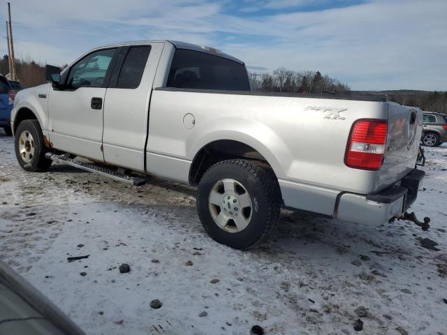 1FTRX14W76NA90136 - 2006 FORD F150 SILVER photo 2