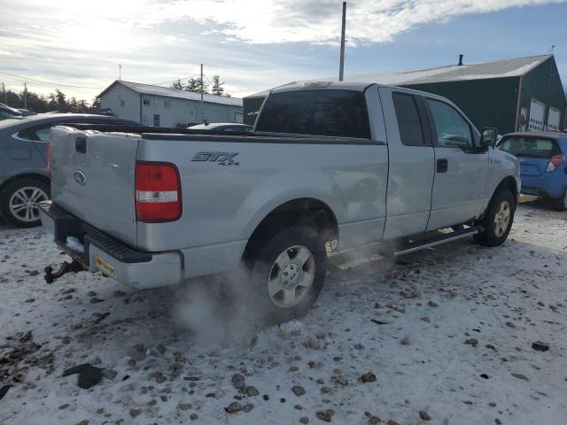 1FTRX14W76NA90136 - 2006 FORD F150 SILVER photo 3