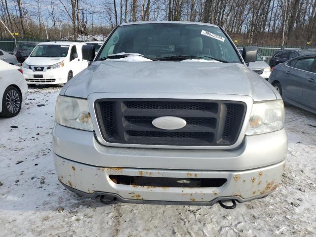 1FTRX14W76NA90136 - 2006 FORD F150 SILVER photo 5