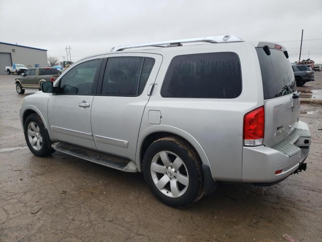 5N1BA0ND0AN607940 - 2010 NISSAN ARMADA SE SILVER photo 2