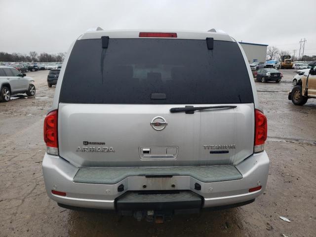 5N1BA0ND0AN607940 - 2010 NISSAN ARMADA SE SILVER photo 6