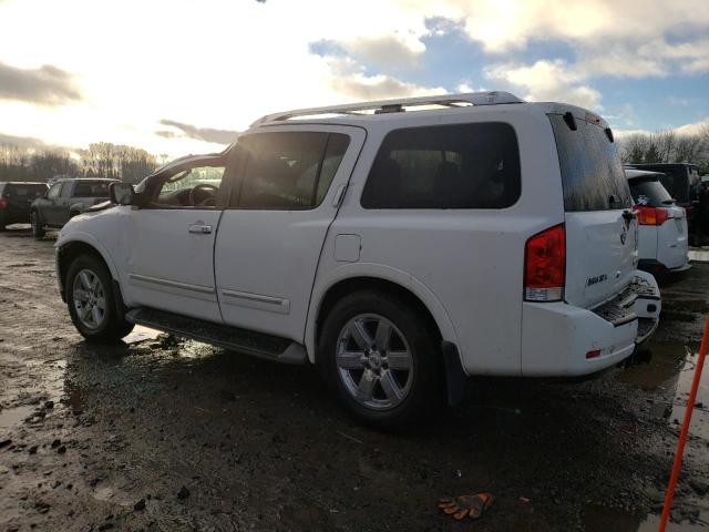 5N1AA0NE7CN619607 - 2012 NISSAN ARMADA SV WHITE photo 2