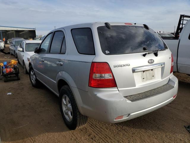 KNDJD735085811918 - 2008 KIA SORENTO EX SILVER photo 2