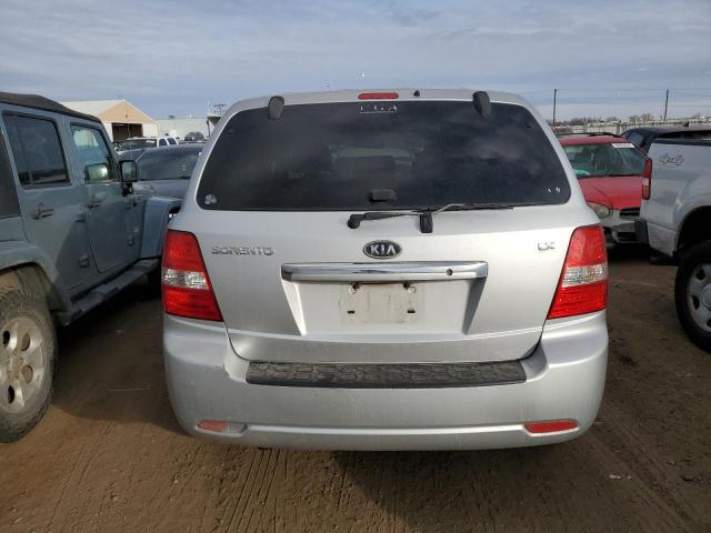 KNDJD735085811918 - 2008 KIA SORENTO EX SILVER photo 6