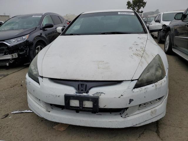 1HGCM72283A029660 - 2003 HONDA ACCORD LX WHITE photo 5